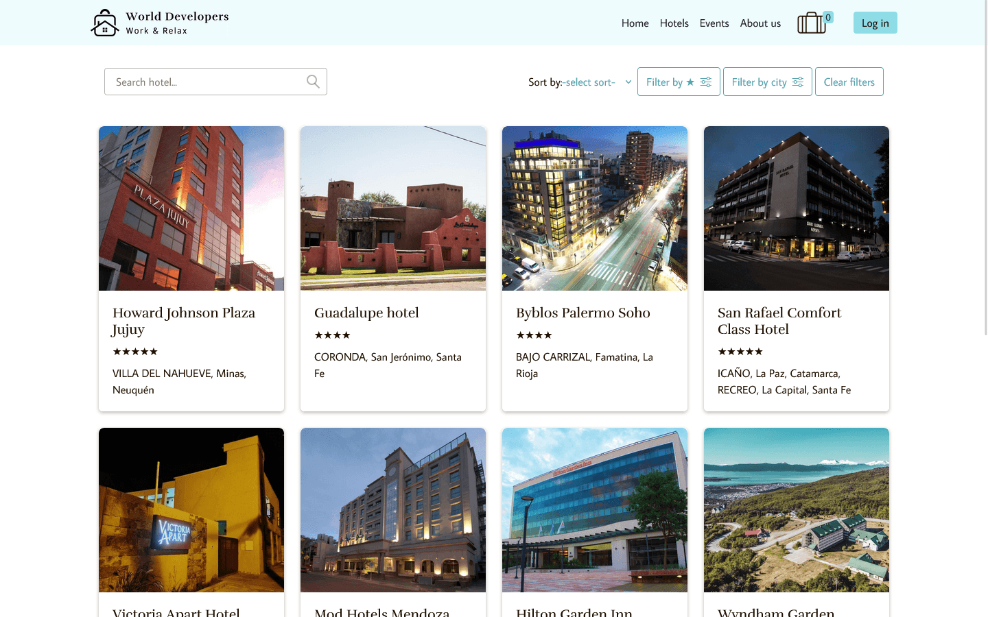 World Developers - Front end Dev